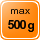 W�gebereich 500 g