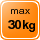 W�gebereich 30 kg