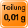 Teilung 0,01 g Teilung 0,01 g