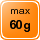 Wägebereich 60 g Wägebereich 60 g