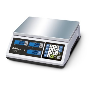 Preisrechnende Ladenwaage CAS ERJ-15 geeicht für Österreich