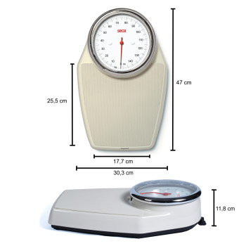 Mechanische Personenwaage seca colorata 760 ecru