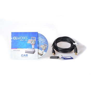 CL-Works+ PC-Kit für CAS Waagen CL5200 und CL5500 inkl. Kabel