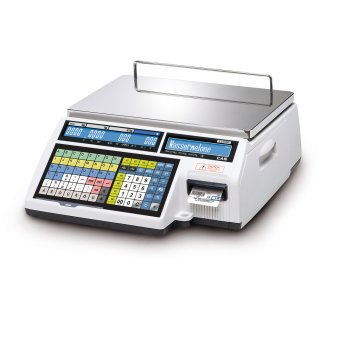 Preisrechnende verbundfähige Etikettierwaage CAS CL5500-30B