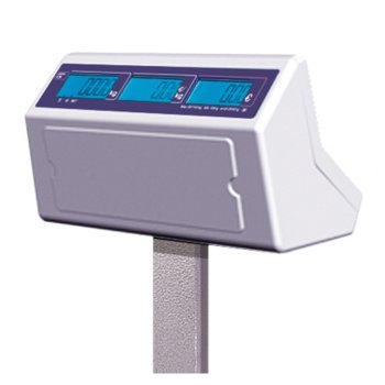 Geeichte preisrechnende Plattformwaage mit großer Plattform CAS EB-60L