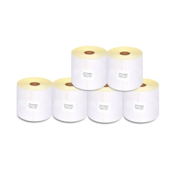 6 Rollen Thermo-Endlosetiketten 80 mm 2500.01.007 für Soehnle Professional 2795.12