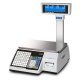 Auszeichnungs- und Etikettierwaage CAS CL5200N-P mit Hochanzeige 30 kg  / 5-10 g