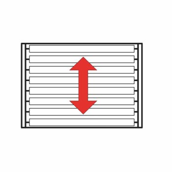 Rollenbahnaufsatz Soehnle Professional 2513.00.005 310 x 275 mm quer Leichtbau