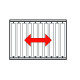 Rollenbahnaufsatz Soehnle Professional 2513.00.008 550 x 660 mm längs