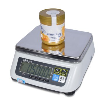 Geeichte Imkerwaage mit Rückanzeige CAS SW2-15 (Eichung für Österreich)