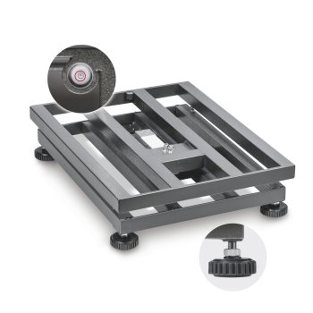 Industrie-Plattformwaage mit RS-232 Schnittstelle Kern EOC