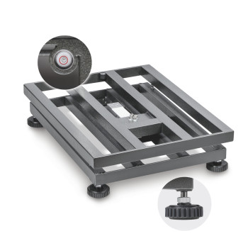 Industrie-Plattformwaage mit RS-232 Schnittstelle Kern EOC 100K-2A