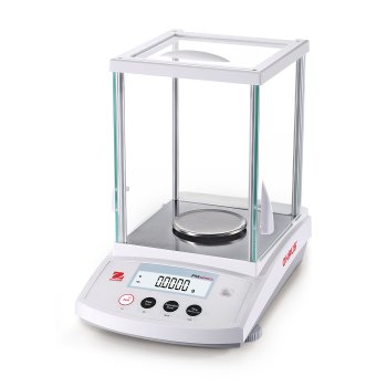 Analysenwaage Ohaus PR224 mit Justierautomatik