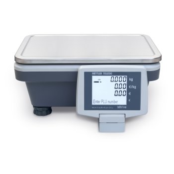 Bondruckende Ladenwaage mit TSE und Verbund METTLER TOLEDO bDrive 15 kg / 2 g - 5 g