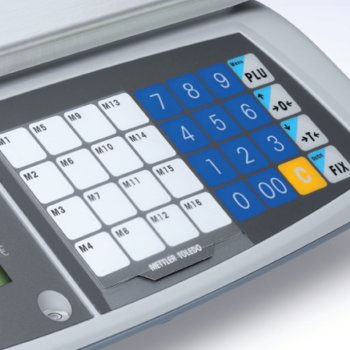 Preisrechnende Marktwaage mit Akkubetrieb METTLER TOLEDO bRite Standard Compact 15 kg / 2 g - 5 g