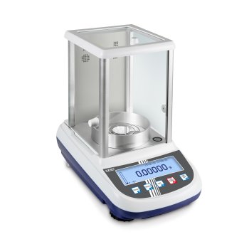 Analysenwaage mit Grafikdisplay und Rezepturfunktion Kern ALJ 200-5DA