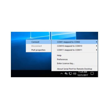 Software Serial Port for Remote Desktop (RDP)