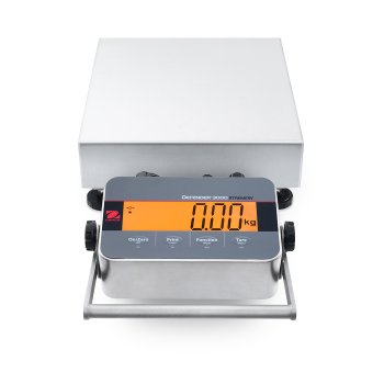 Geeichte mobile Kompaktwaage mit Ampelfunktion Ohaus Defender i-D33XW15C1R5EU-M Low Profile