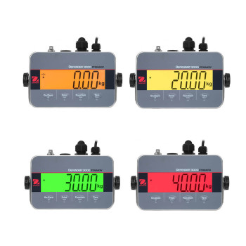 Mobile Plattformwaage mit Ampelfunktion Ohaus Defender i-D33XW150C1L5-EU Low Profile