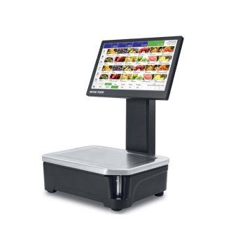 Bon- und Etikettierwaage mit WLAN und TSE METTLER TOLEDO bTouch 6 kg 7"