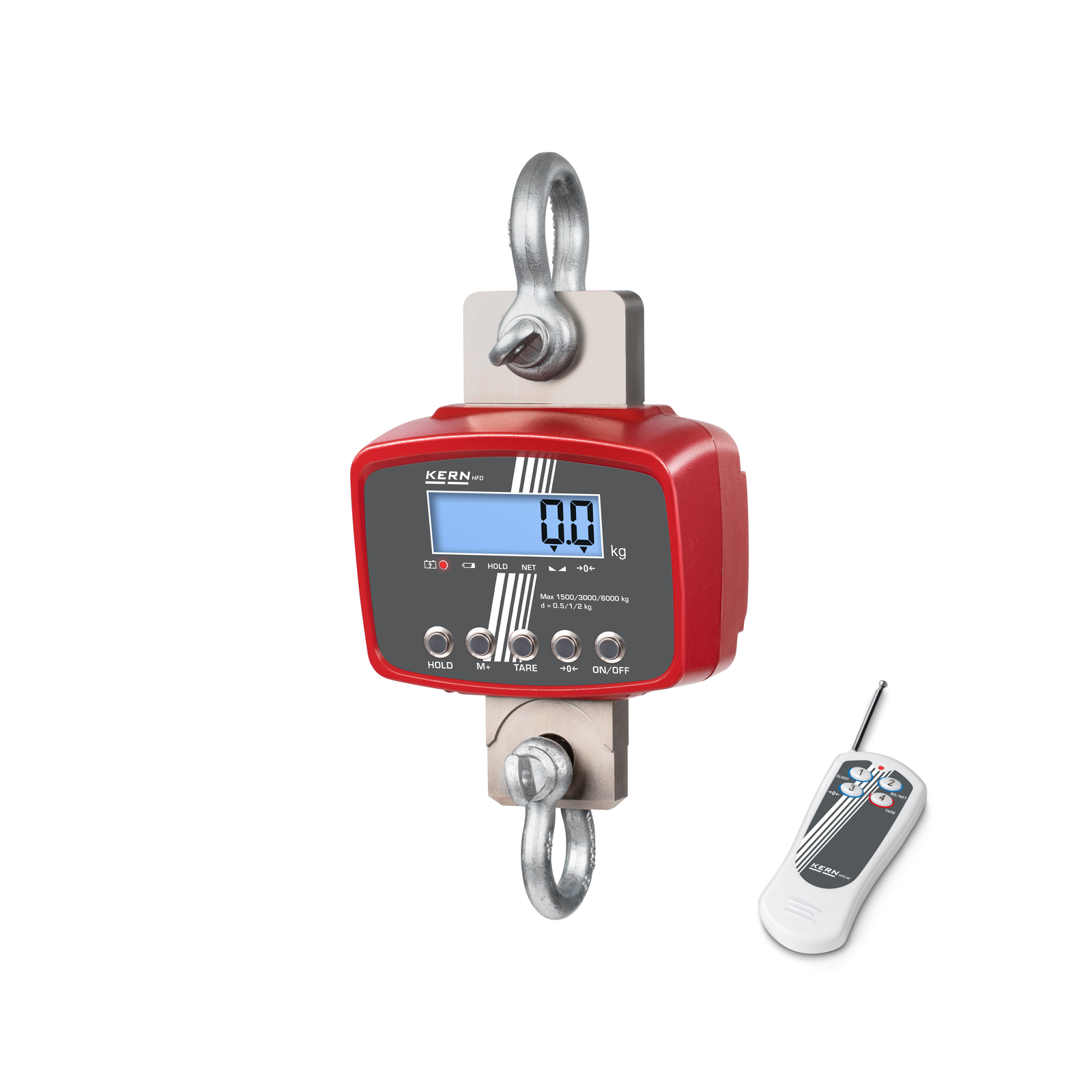 G&G Kranwaage OCS-40 – 100 Kg / 50 G, Hängewaage Mit LCD, Tara- & Hold-Funktion, Inkl G&G Kranwaage OCS-40 – 100 Kg / 50 G, Hängewaage Mit LCD, Tara- & Hold-Funktion, Inkl