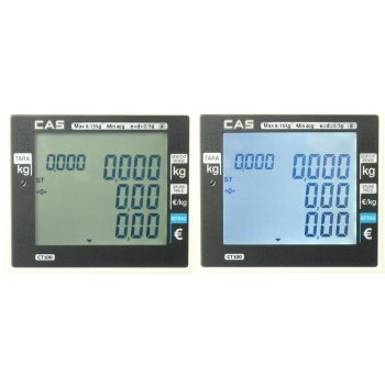 Bondruckende Ladenwaage mit TSE CAS CTT-6