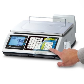 Bondruckende Ladenwaage mit TSE CAS CTT-15