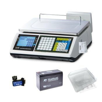 Bondruckende Ladenwaage mit TSE CAS CTT-30