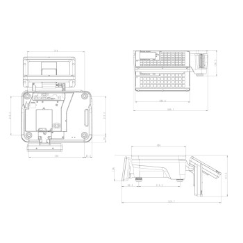 Etikettierwaage mit Verbund METTLER TOLEDO bPlus-C2L-EE6D-0W0 EU