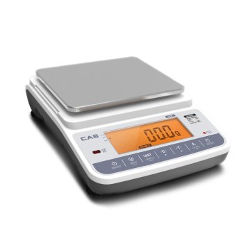 Flache eichfähige Präzisionswaage mit USB Schnittstelle CAS XE