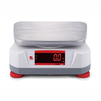 Extrem schnelle Kompaktwaage mit Schutz gegen Wasser IPX8 OHAUS Valor V22PWE15T