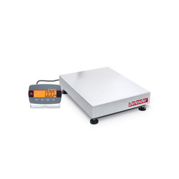 Robuste Plattformwaage mit Kabelanzeige mit Ampelfunktion Ohaus Defender i-D33P150B1L2-K