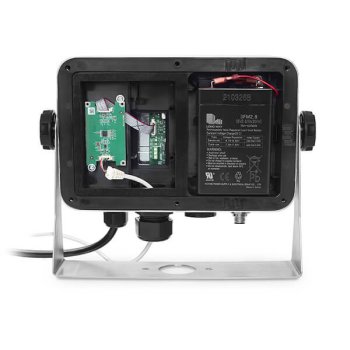 Robuste Plattformwaage mit Kabelanzeige mit Ampelfunktion Ohaus Defender i-D33XW60B1R1-EU-K