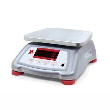 Extrem schnelle Kompaktwaage mit Schutz gegen Wasser IPX8 OHAUS Valor V22XWE6T