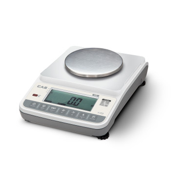 Flache eichfähige Präzisionswaage mit USB Schnittstelle CAS XE-300-ML