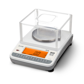 Flache eichfähige Präzisionswaage mit USB Schnittstelle CAS XE-600-ML