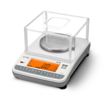 Flache eichfähige Präzisionswaage mit USB Schnittstelle CAS XE-300-MS