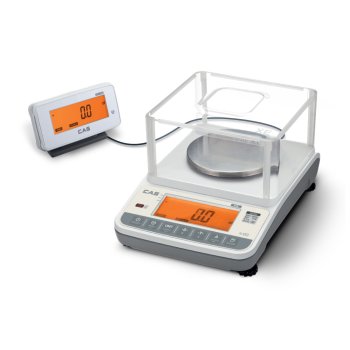 Flache eichfähige Präzisionswaage mit USB Schnittstelle CAS XE-300-MS