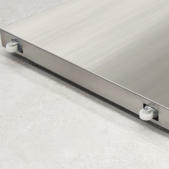 Große Tierwaage mit Transportrollen Kern EOS 300K100XL