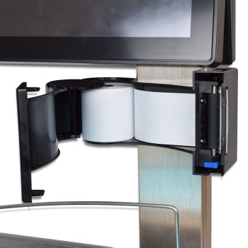 Laden- und Etikettierwaage mit großem Touchscreen und TSE-Option CAS iCP-T-20