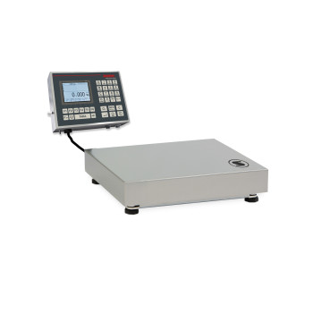 Geeichte Tischwaage mit alphanumerischem Edelstahl-Anzeigegerät und Farbdisplay Soehnle Professional 7491.12.110