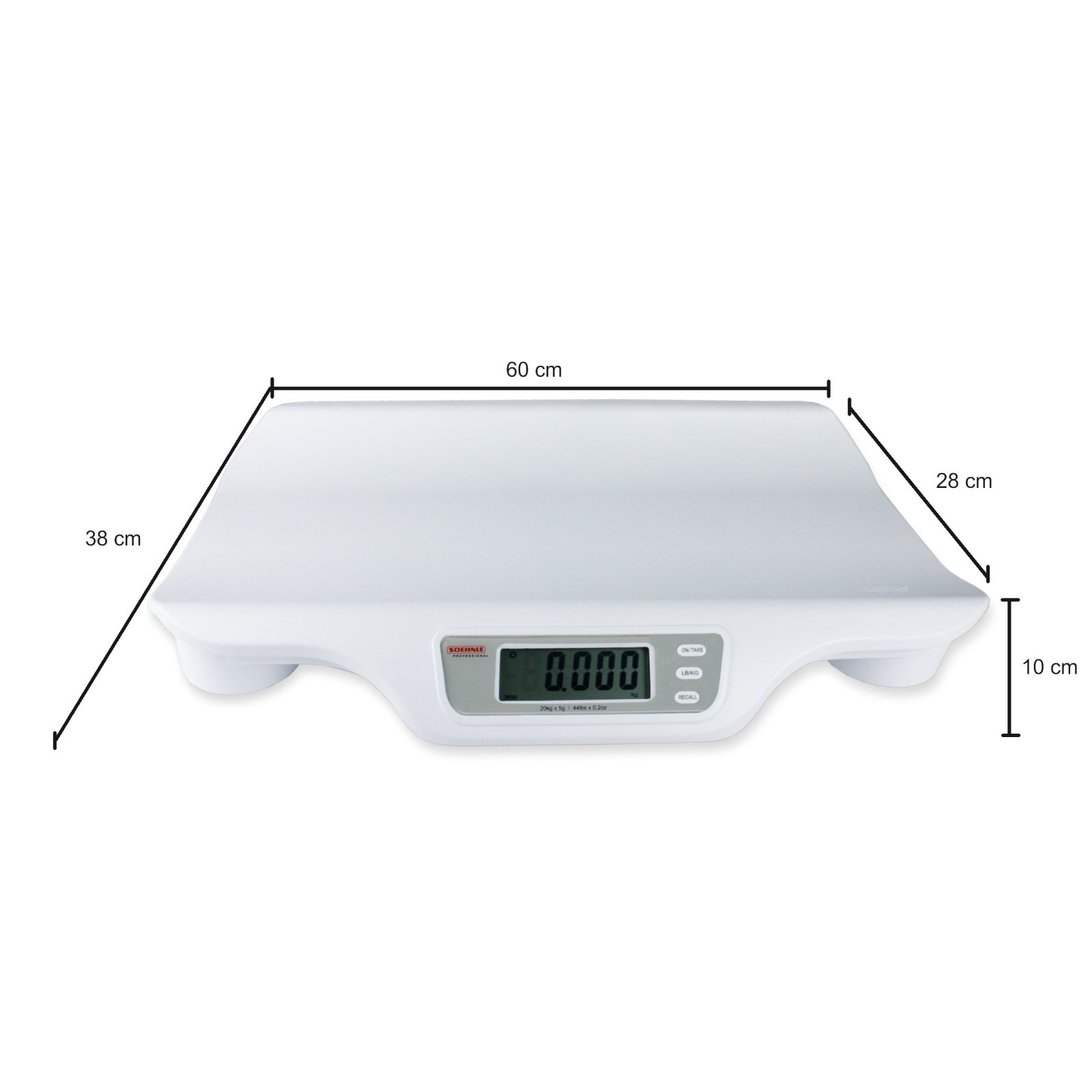 Vhbw Netzteil Für Soehnle Professional Waagen 9316, 9360, 9330, 9311, 9315 – 12V 0,5A, 180cm Kabel, Ersatzadapter
