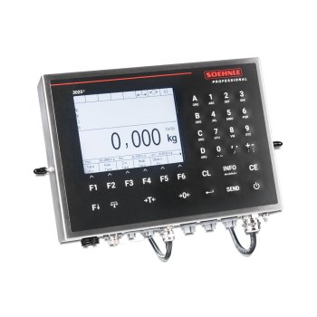 Tischwaage mit alphanumerischem Edelstahl-Anzeigegerät und Farbdisplay Soehnle Professional 9492.15.140