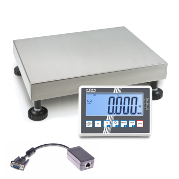 Waagen-LAN-Set für JTL-WMS und JTL-Packtisch+ 60 kg / 2 g 500 x 400 mm²
