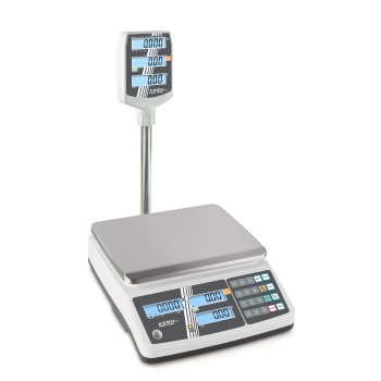 Geeichte preisrechnende Ladenwaage Kern RPB 6K1DHM mit...