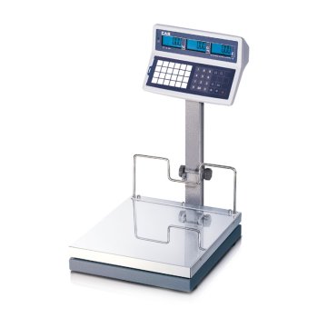 Geeichte Ladenwaage CAS EB-150S mit Akkubetrieb