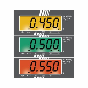 IP-geschützte Kompaktwaage Kern WTB 3K-4N
