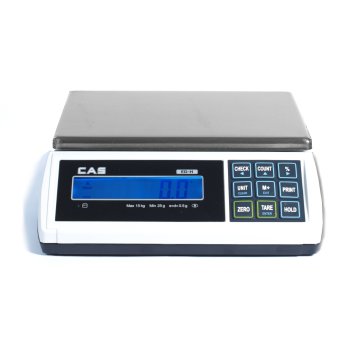 Kompaktwaage mit Zählfunktion CAS EDH-3 mit RS-232 Schnittstelle