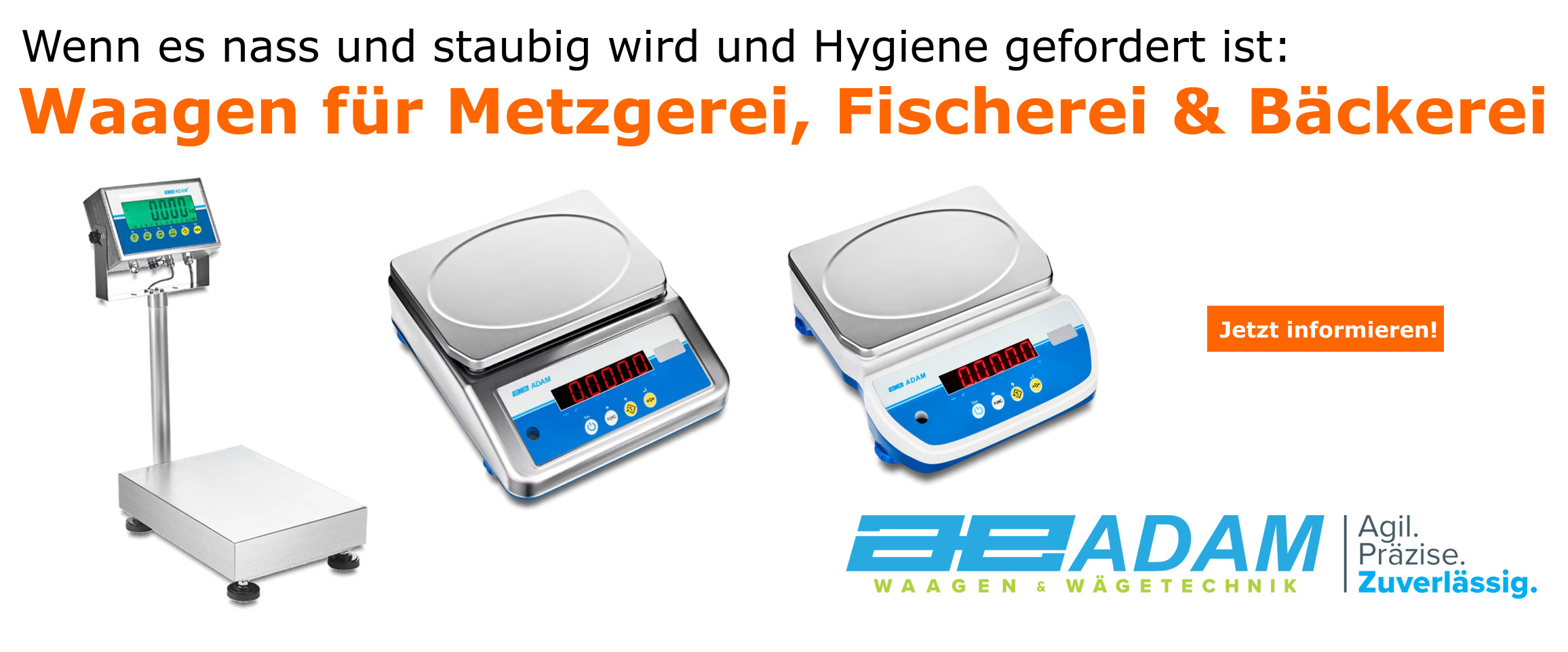 Waagen für Metzgerei, Fleischerei und Bäckerei - aeADAM